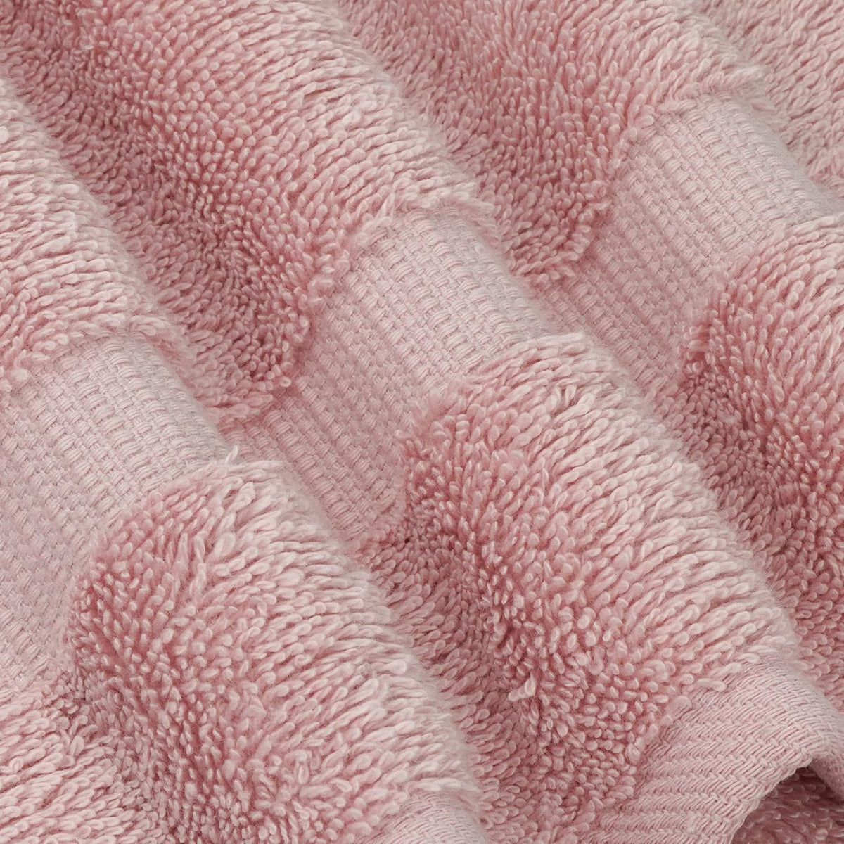 100% Cotton 8-Piece Towel Set, Pink