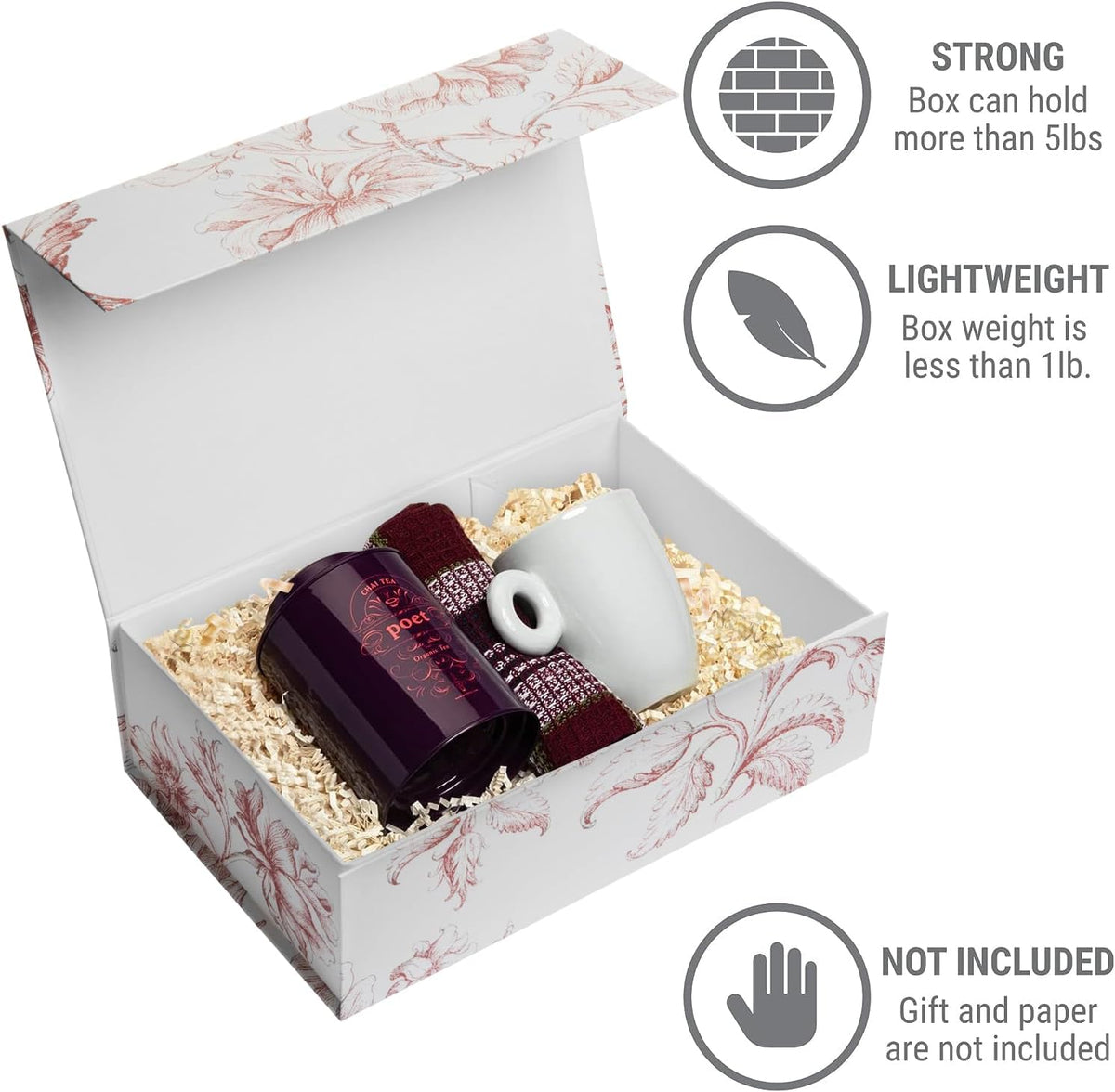 Luxury Keepsake Gift Box 11.5" x 7.5" x 3.5" - 3-Pack