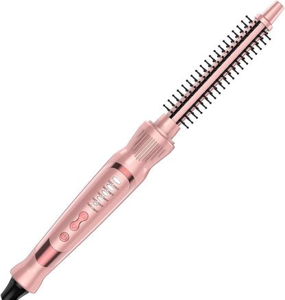 Heated Round Brush, Ceramic Tourmaline Ion 1/2 inch Curling Iron