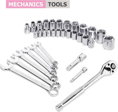 267-Piece Pink Tool Set with 13-Inch Tool Bag