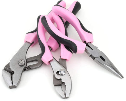 267-Piece Pink Tool Set with 13-Inch Tool Bag