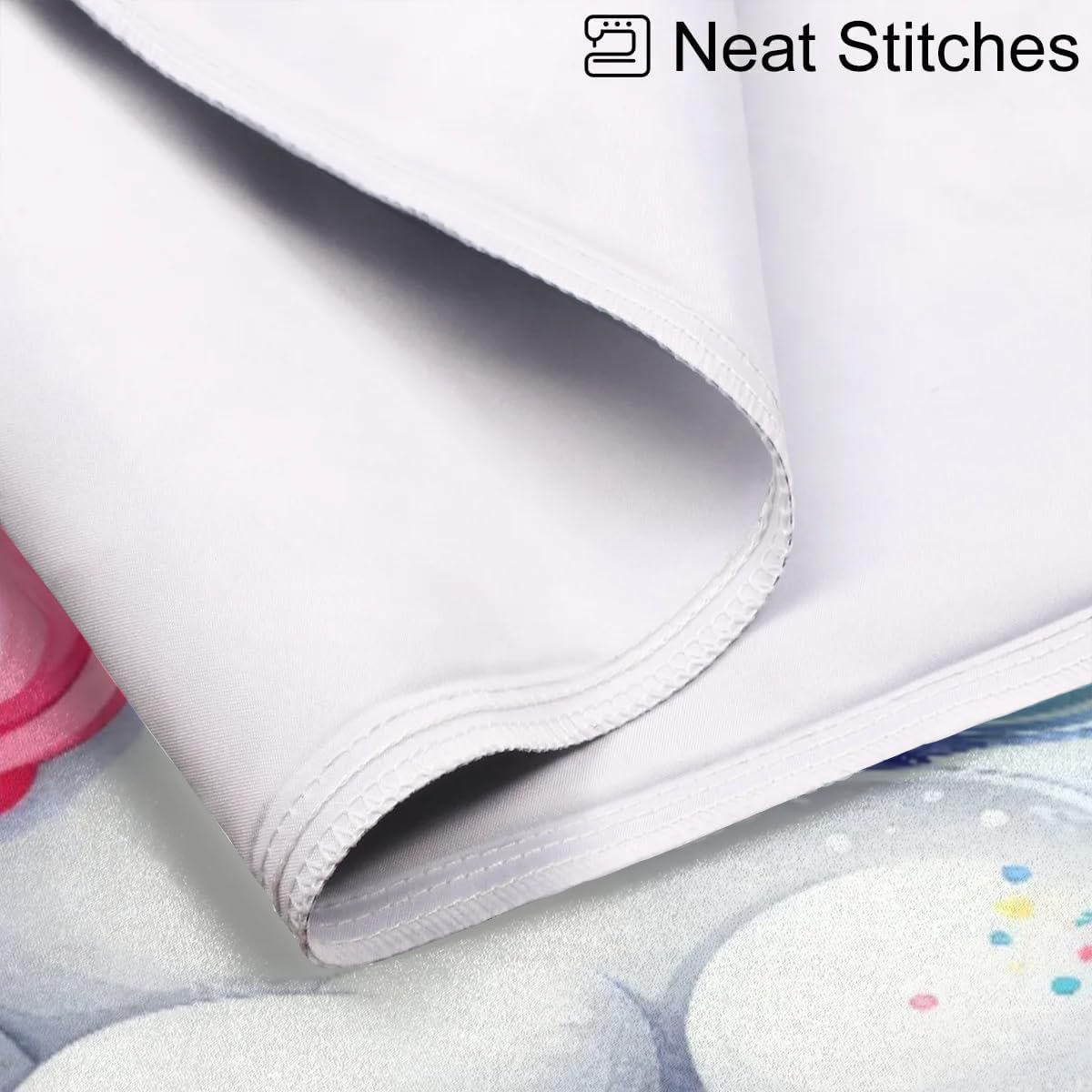 Pink Cute Unicorn Satin Pillowcase for Hair and Skin Queen Size Silp Silk Pillowcase Soft Satin Cooling Pillow Covers with Envelope Closure for Bed Sofa Decorative (20 × 30in 1 pcs)