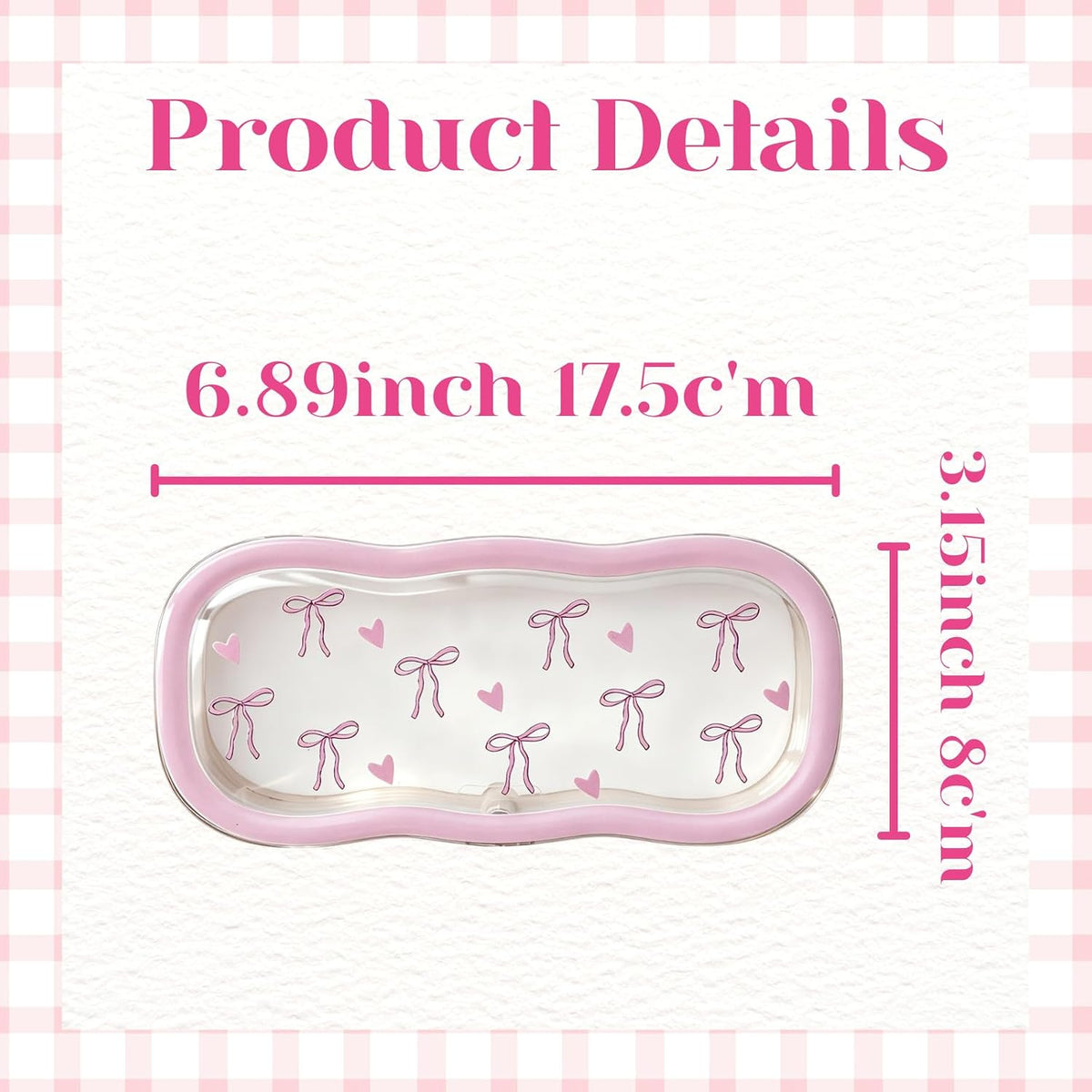 Glasses Case Hard Shell, Clear Eyeglass Case, Cute Holder for Sunglasses and Reading Glasses