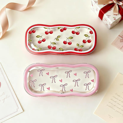 Glasses Case Hard Shell, Clear Eyeglass Case, Cute Holder for Sunglasses and Reading Glasses