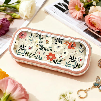 Glasses Case Hard Shell, Clear Eyeglass Case, Cute Holder for Sunglasses and Reading Glasses