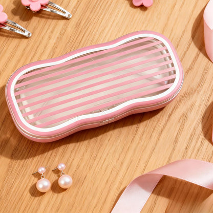 Glasses Case Hard Shell, Clear Eyeglass Case, Cute Holder for Sunglasses and Reading Glasses
