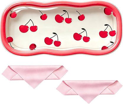 Glasses Case Hard Shell, Clear Eyeglass Case, Cute Holder for Sunglasses and Reading Glasses