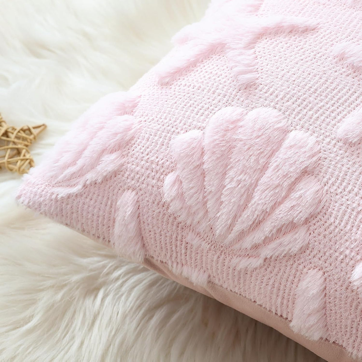 Summer Starfish Seashell Pillow Covers 18x18 Inch Set of 2
