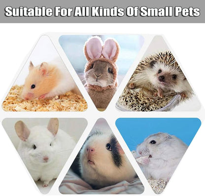 125ml Guinea Pig Water Bottle/Feeder for Hamsters/Hedgehogs/Gliders/Rabbit/mouses/Other Small Pets and Animals,Suitable for Cages, Boxes or Wall-Mounted (Pink, 125ml)