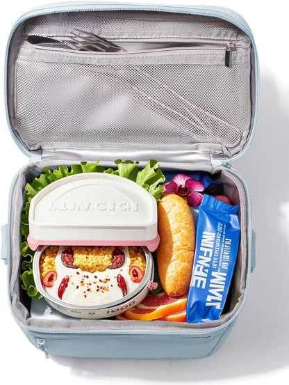 Small Lunch Box Bag Women - Soft Cooler for Work Picnic