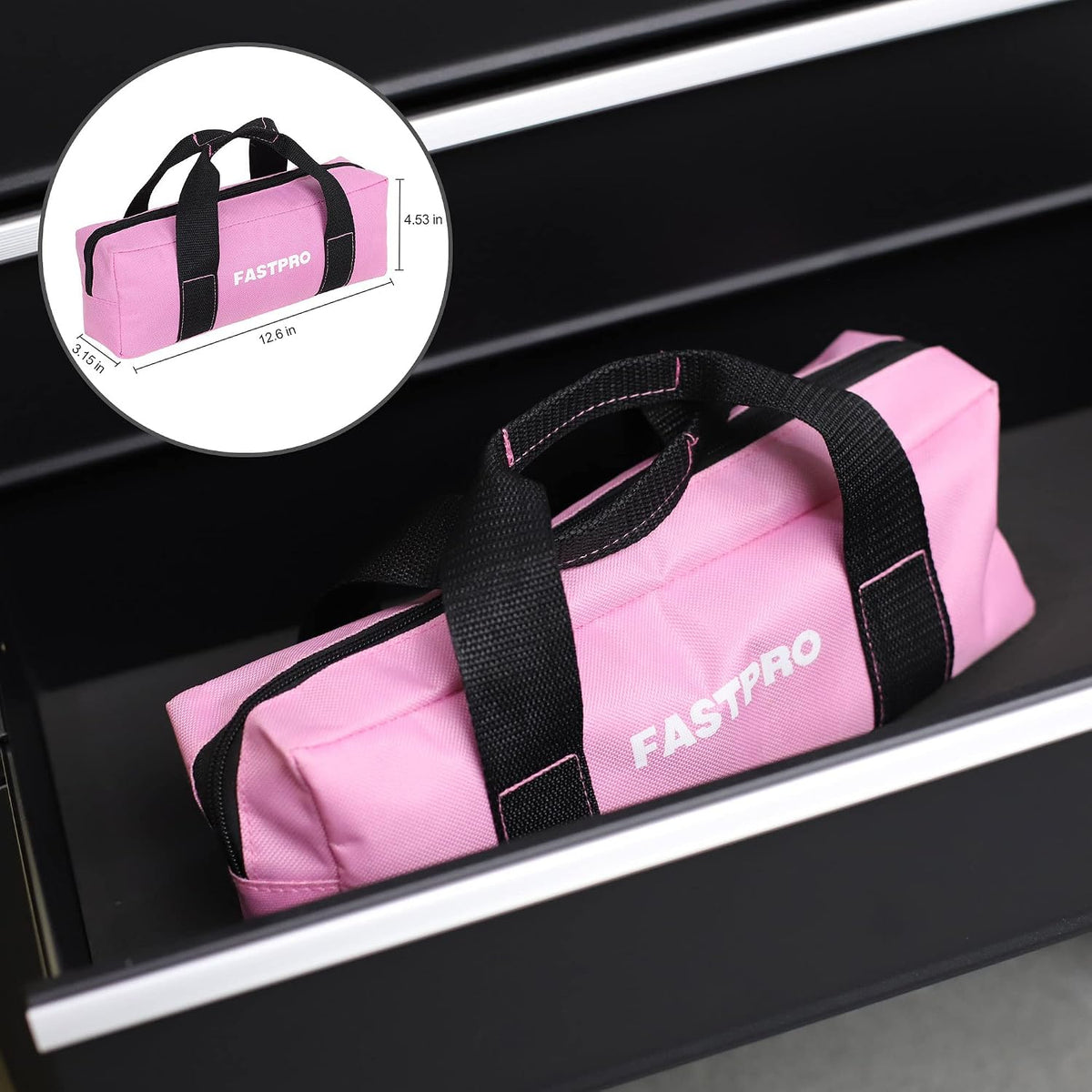 15-Piece Pink Tool Kit, Home Tool Set for Women