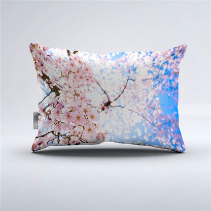 Peach Blossom Duvet Cover Set Spring Flower Bedding Pink Cherry Blossom Bed Sets 2/3/4PCS Quilt Covers/Sheets/Pillow Shams,Twin/Full/Queen/King (F,Full-200x229cm-3PCS)