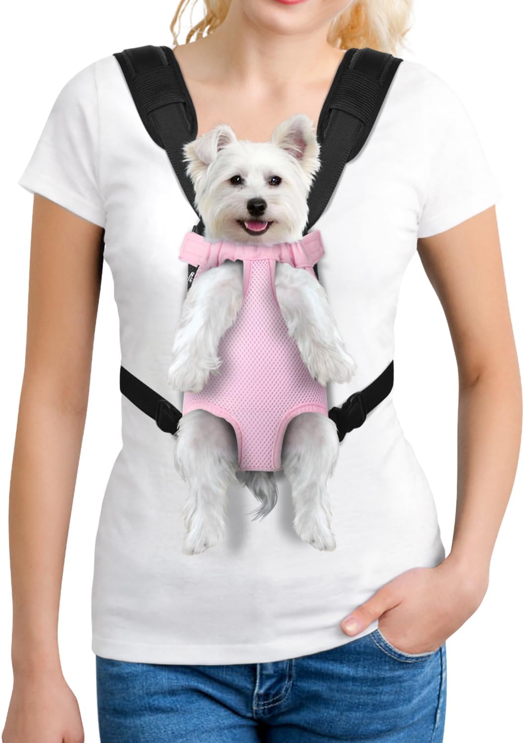 Pet Dog Carrier Backpack Adjustable Front Carrier for Small Dog Cat