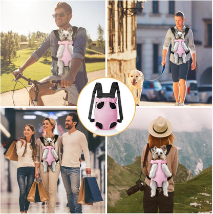 Pet Dog Carrier Backpack Adjustable Front Carrier for Small Dog Cat