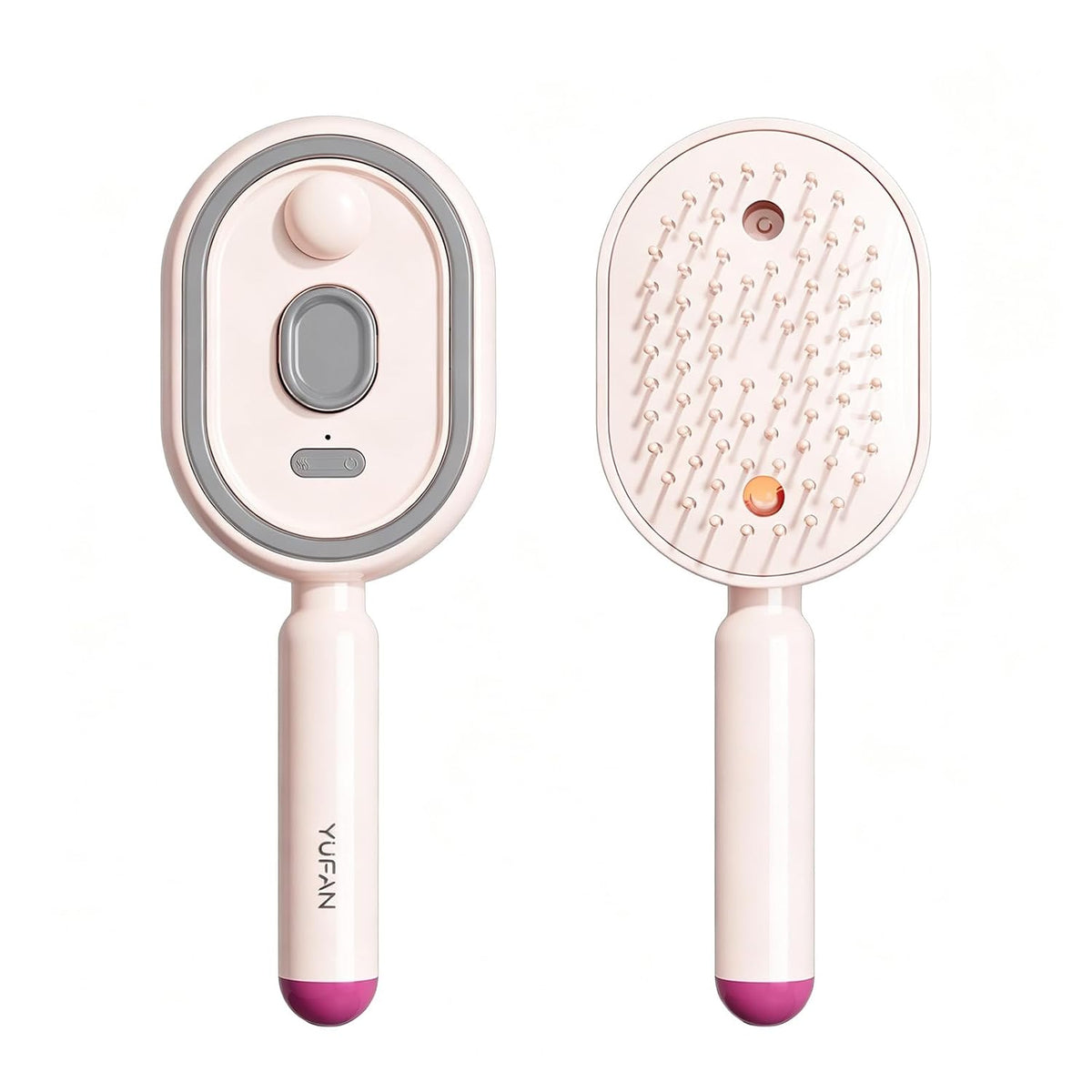 2026 Electric Spray Air Cushion Massage Comb (Pink)
