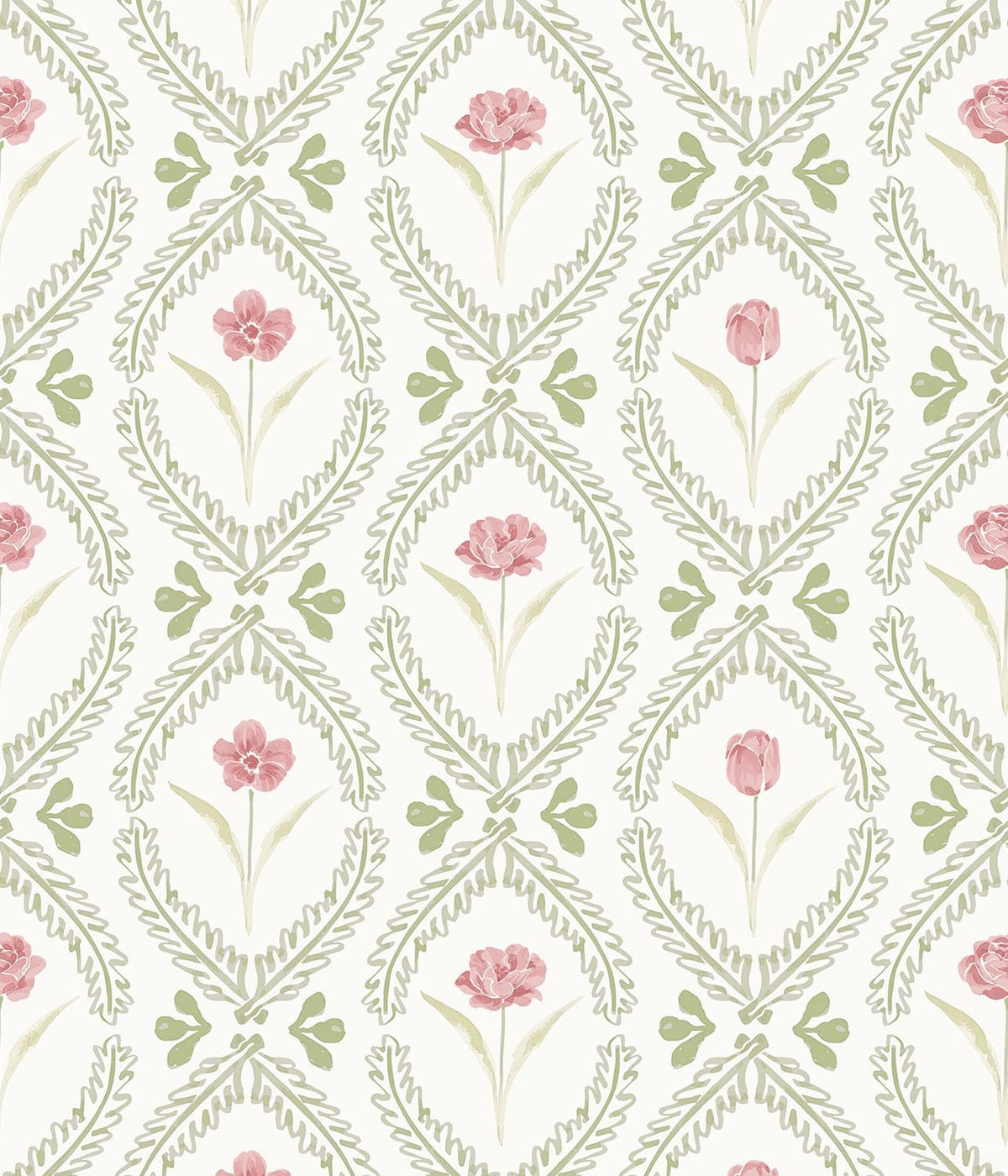 Peel and Stick Wallpaper Floral Wallpaper 16.9in x118.1in