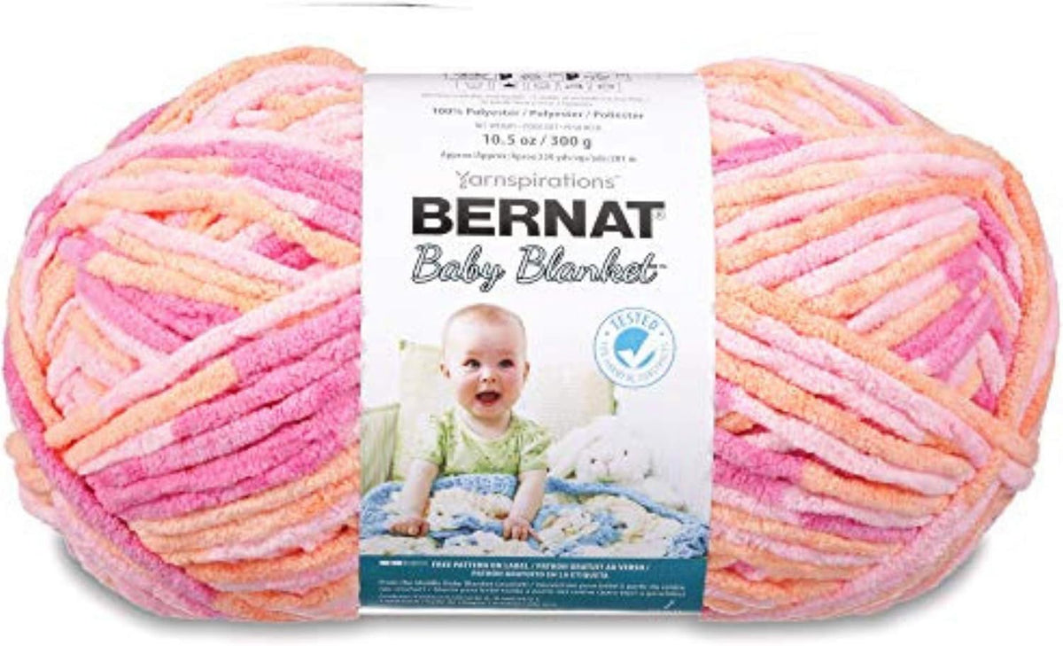 Baby Blanket Big Ball Peachy