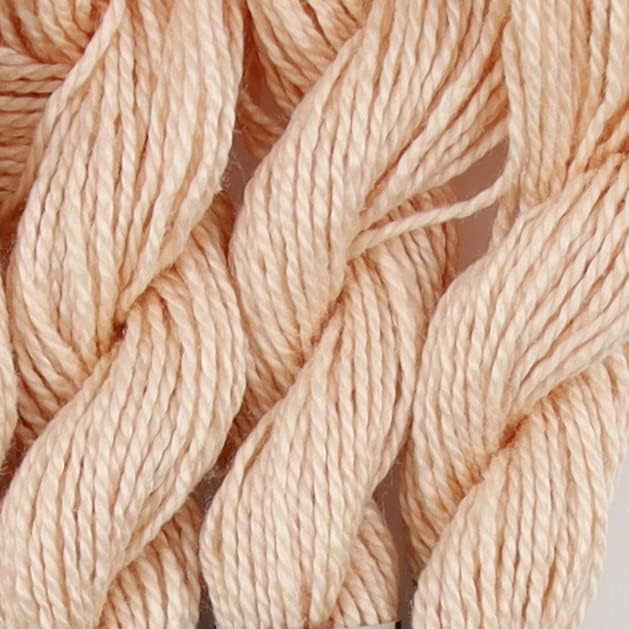 KCS 25 M/Skein Mercerized Pearl Cotton Crochet Needlepoint Thread,Size 5,6 skeins,Peach vy it