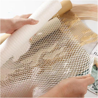 yaoqijie Honeycomb Flowers Packing Paper for Moving Shipping Packaging Gifts, Supplies Bubble Painting Lasting (Color : Pink)