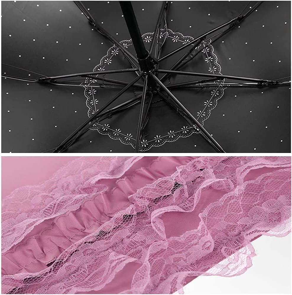 Princess Lace Ultraviolet-Proof Folding Umbrella Anti-uv Dome Parasol