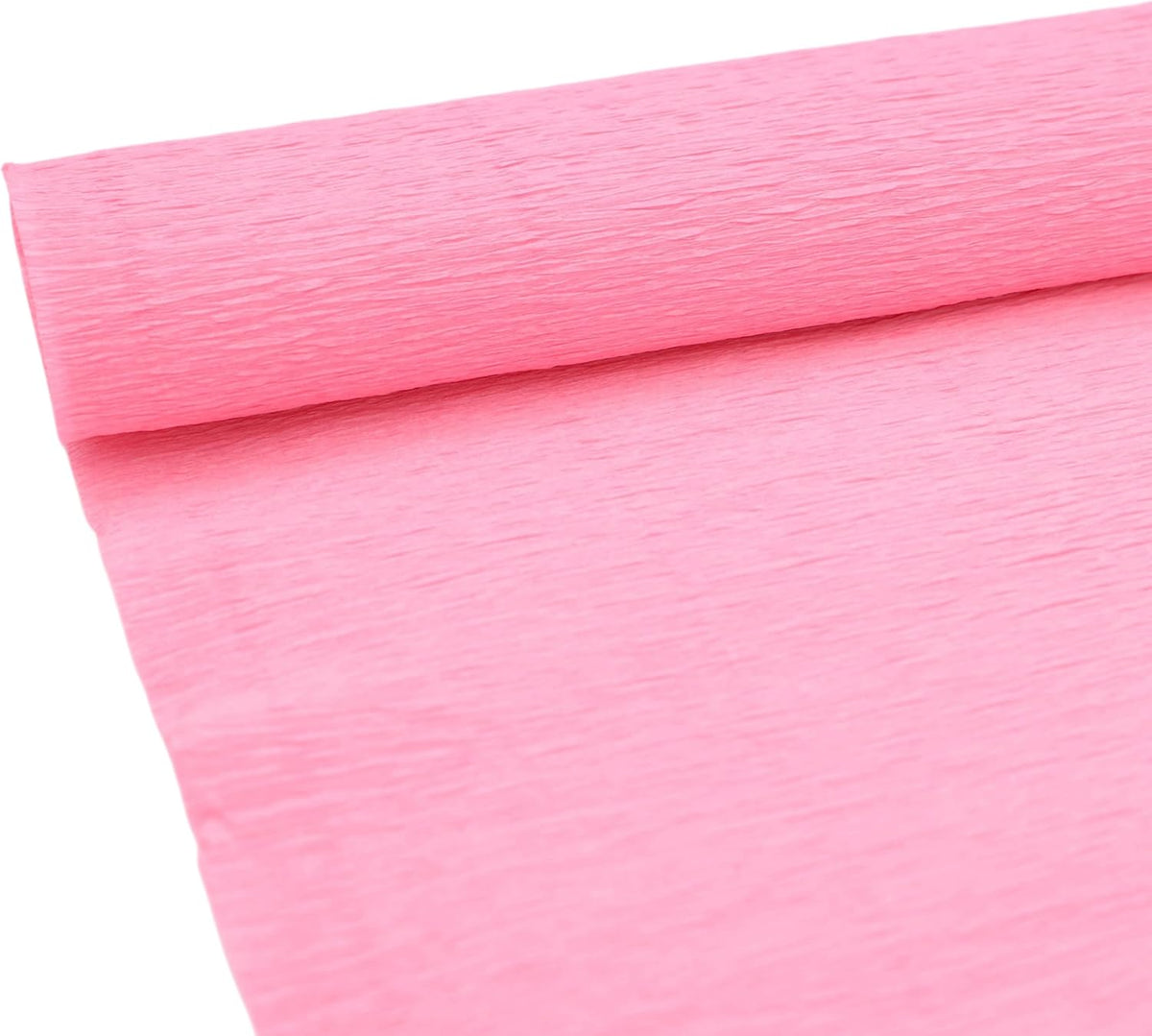 70g Premium Crepe Paper Roll for Flower Making Hotpink Crepe Paper Sheets Streamer,10in Width, 8ft Length (Peach Pink)