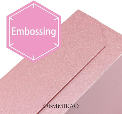 Pink Magnetic Large Gift Box with Lid, 9.5x7x4 Inches, 1Pcs