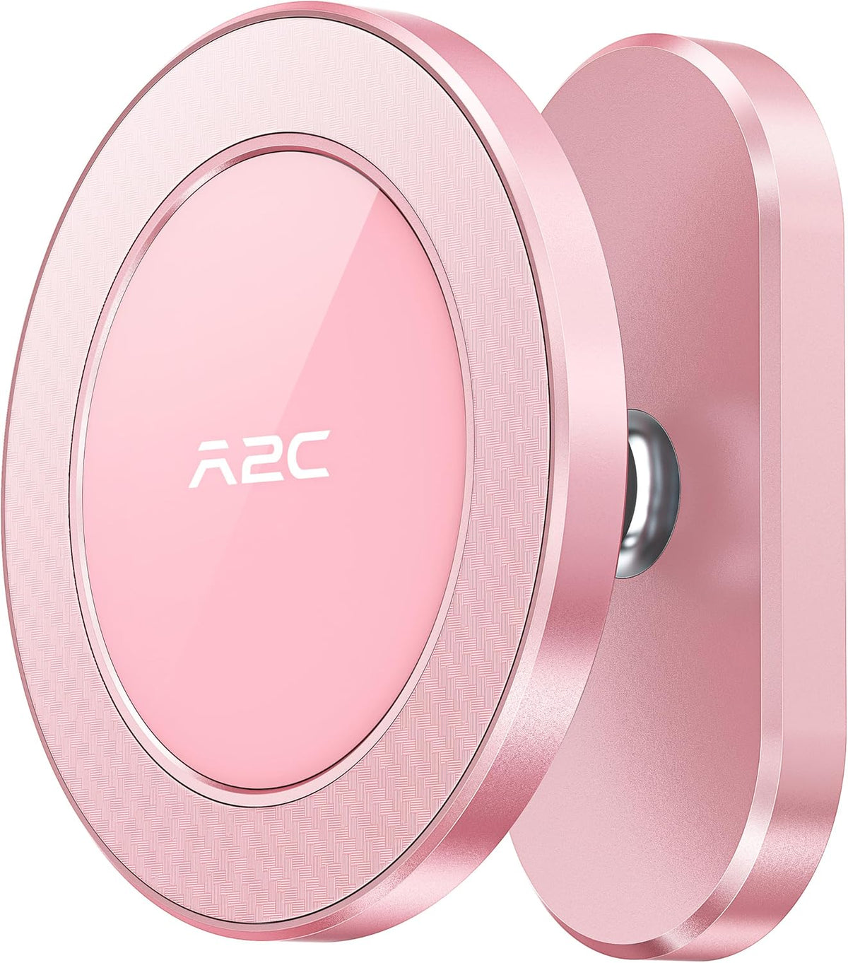A2C Pink Alloy Magnetic Golf Cart Phone Holder, Golf Accessories for Women