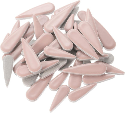 Petal Mosaic Tiles for Crafts 100g Tear Drop Porcelain Mosaic Tiles for Mosaic Art Projects and Outdoor Decorations Pink