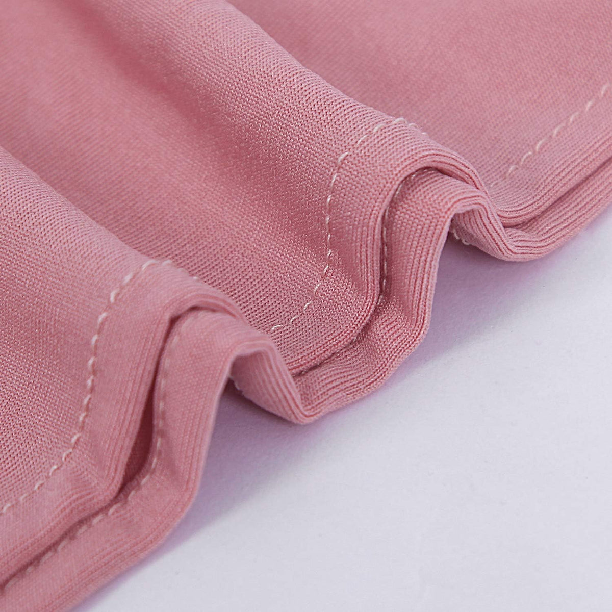 25pcs Dusty Pink Spandex Chair Sashes with Buckle Slider for Wedding, Party Decoration