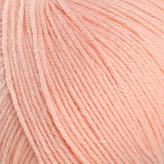 Happy Wool, 40% Merino Wool Blend Fingering Yarn, Peach, 2-Pack