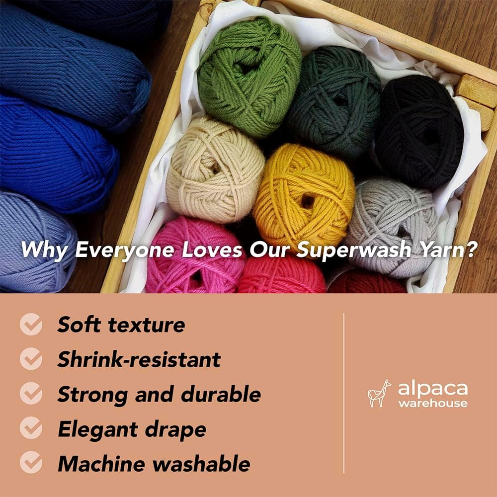 100% Superwash Wool Yarn 3 Skeins 150g DK Weight Knitting Crochet Baby Pink