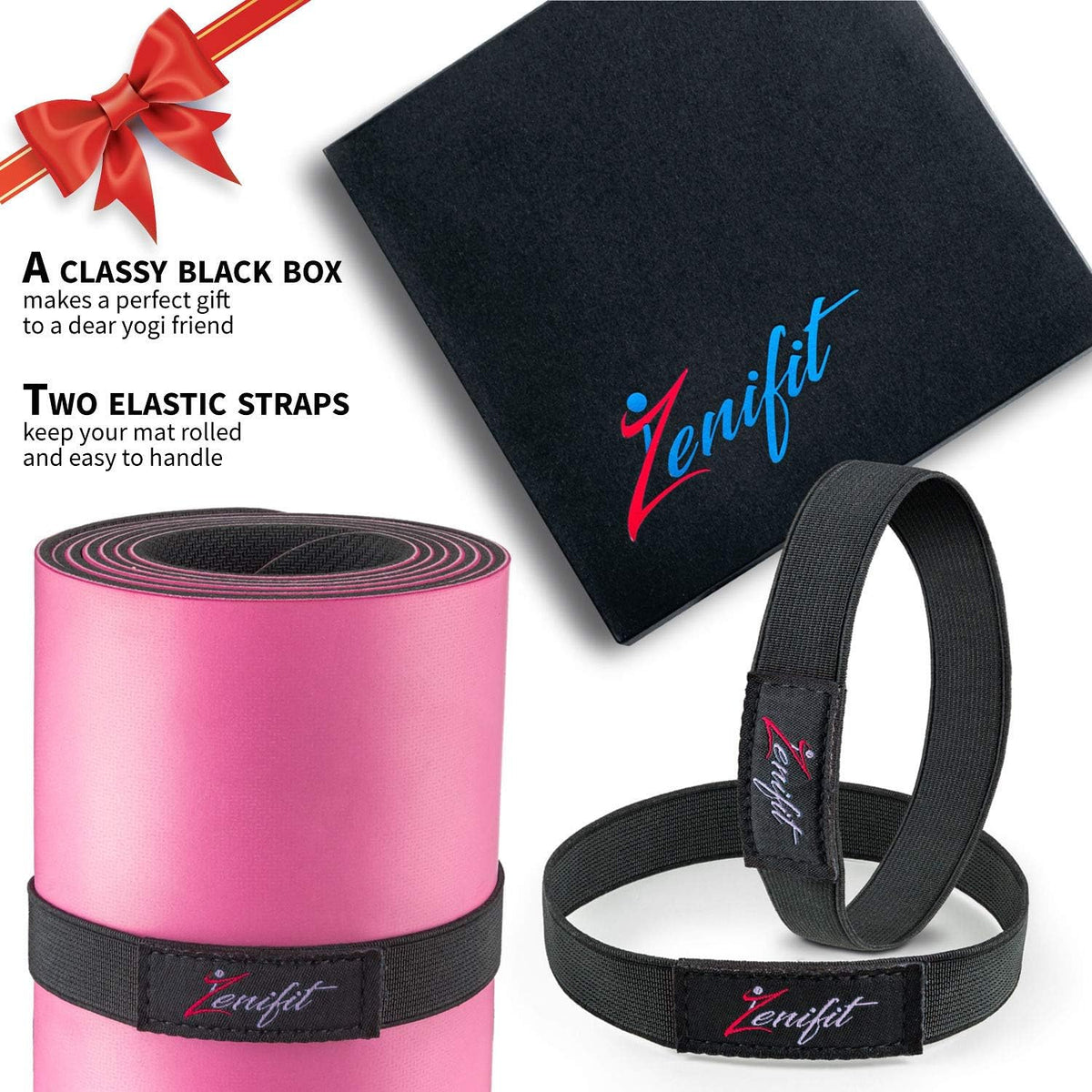 Yoga Mat Bag & Carrier with Pockets for Women