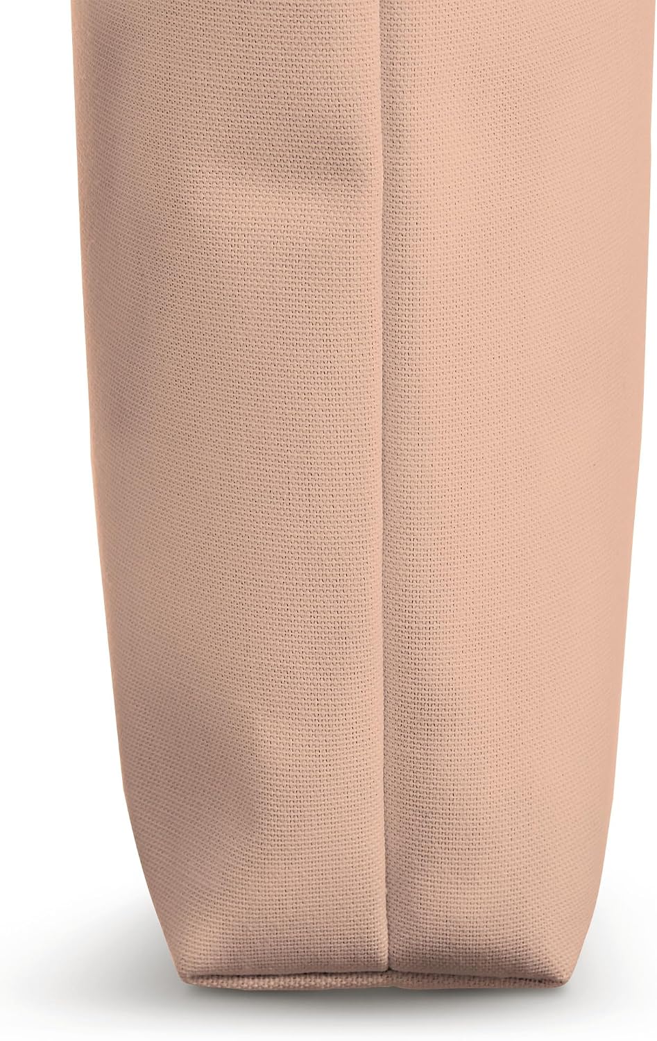 Soft Pink Peach Blush Warm Minimalist Aesthetic Solid Color Tote Bag
