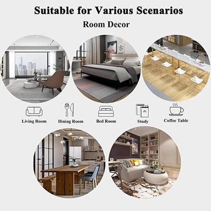 Contemporary Modern Geometric Peach Shaped Area Rug for Living Room Bedroom Dining Room 5x7 Carpet Home Office Playroom Ultra Washable Indoor Outdoor Rug