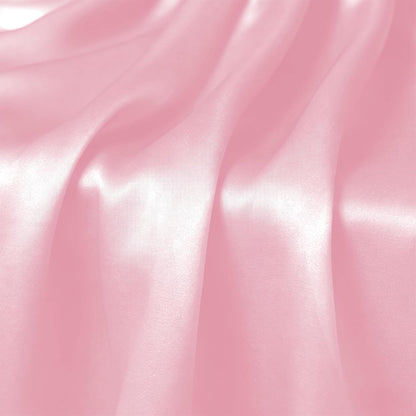2 Pack Pink Satin Table Runner 12 x 72 Inch