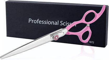 Dog Grooming Scissors -7" for Face and Paws