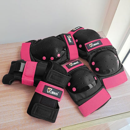 Adult & Kid Knee Pads Elbow Pads and Wrist Guards for Roller Inline Skating Scootering Skateboarding