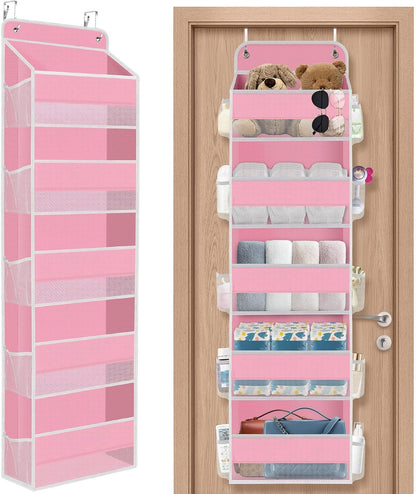 1Pack Over The Door Organizer Large Capacity Hanging Storage Room Organizer