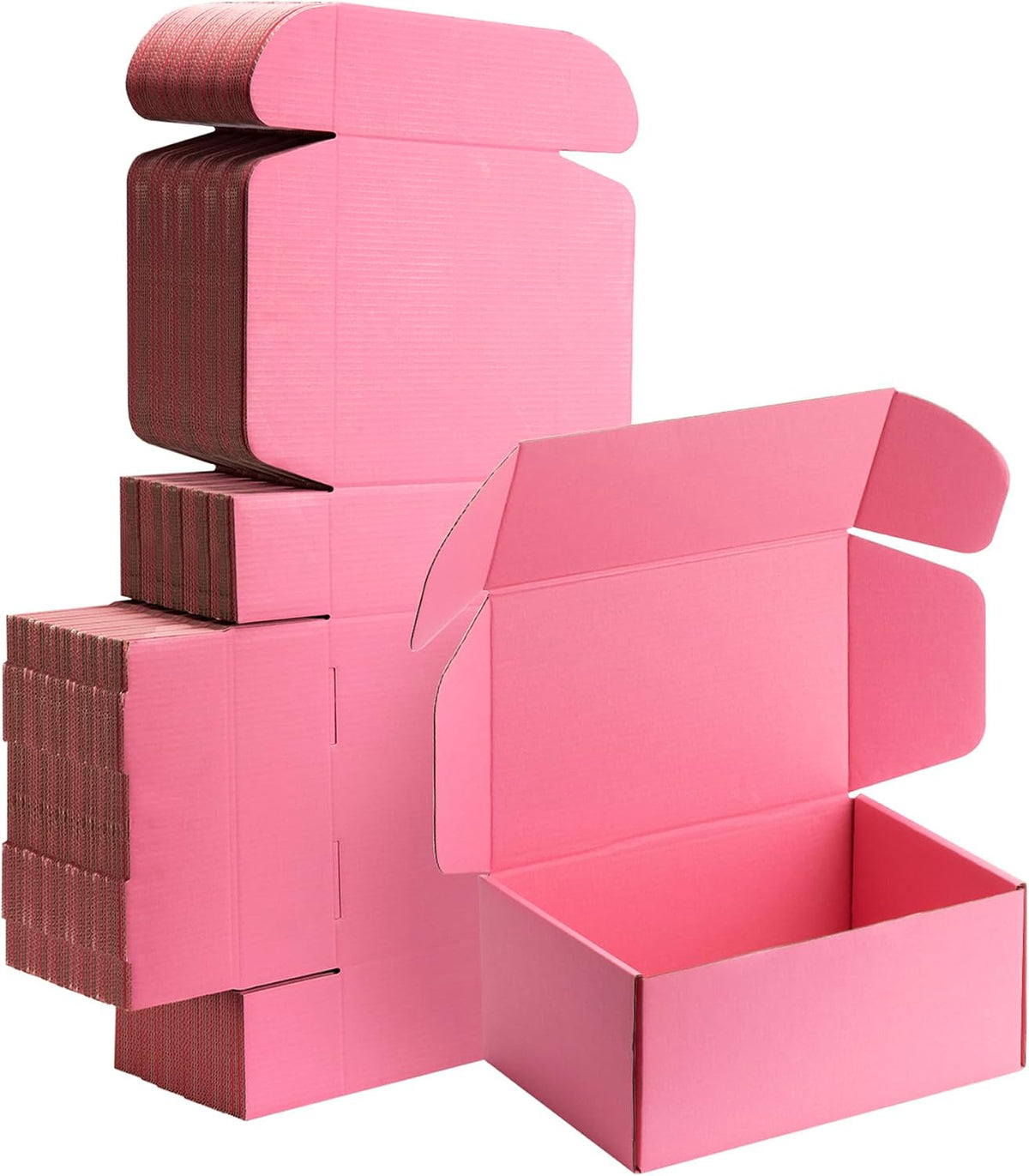 9x6x4 inch Pink Shipping Boxes for Small Business- Set of 25