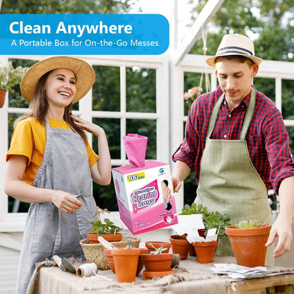 Microfiber Cleaning Cloth 100 Pack, Reusable Paper Towels 11 x 9