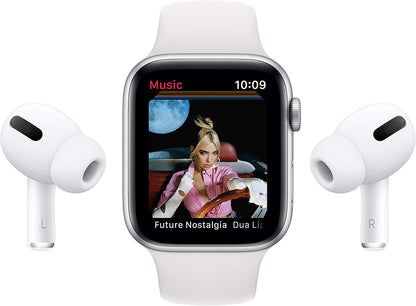 Apple Watch Series 6 (GPS, 40mm) - Gold Aluminum Case with Pink Sand Sport Band (Renewed)