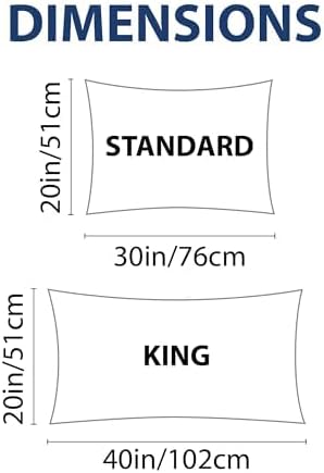 Pillow Cases Standard/Queen Set of 2, Blush