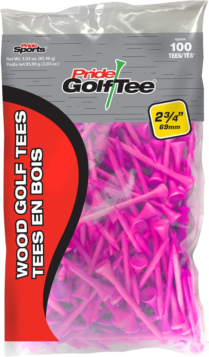2-3/4 inch Deluxe Tee, 100 Count Bag