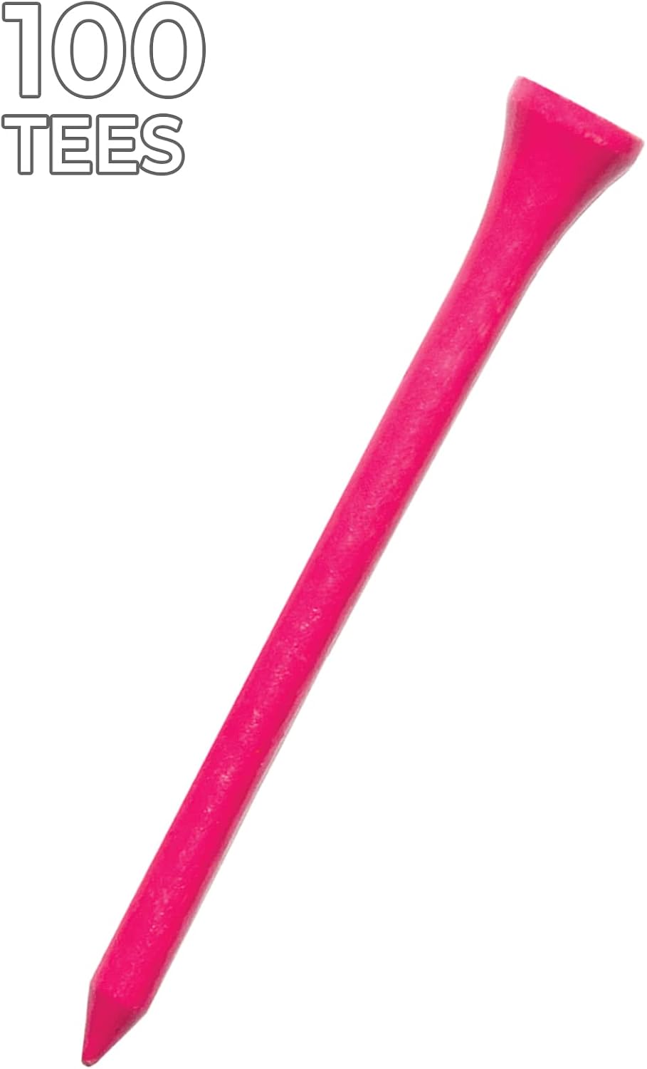 2-3/4 inch Deluxe Tee, 100 Count Bag