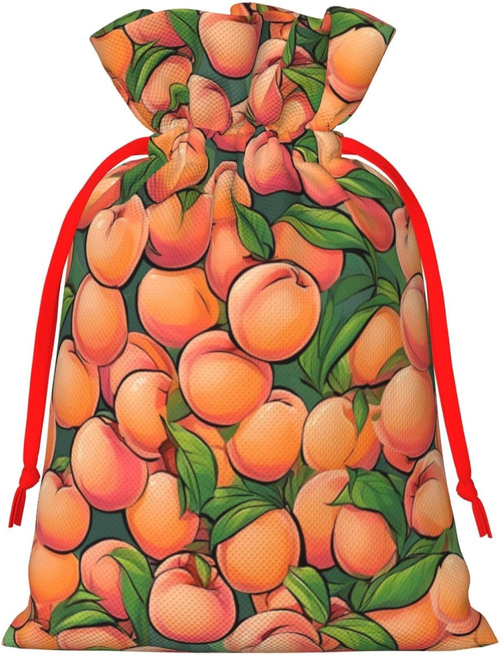 SXOOGE Peach Gift Bag with Handles and tag, Perfect for Christmas, Birthday, Wedding or Daily Gift - (S)