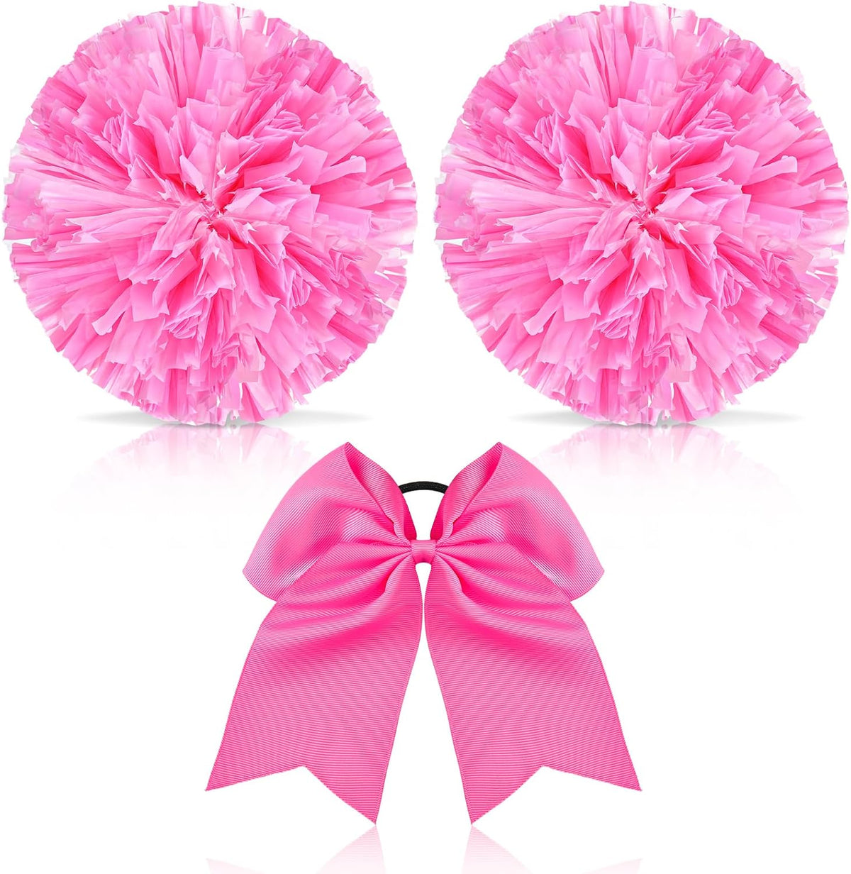 3 Pcs Cheerleading Pom Poms Large
