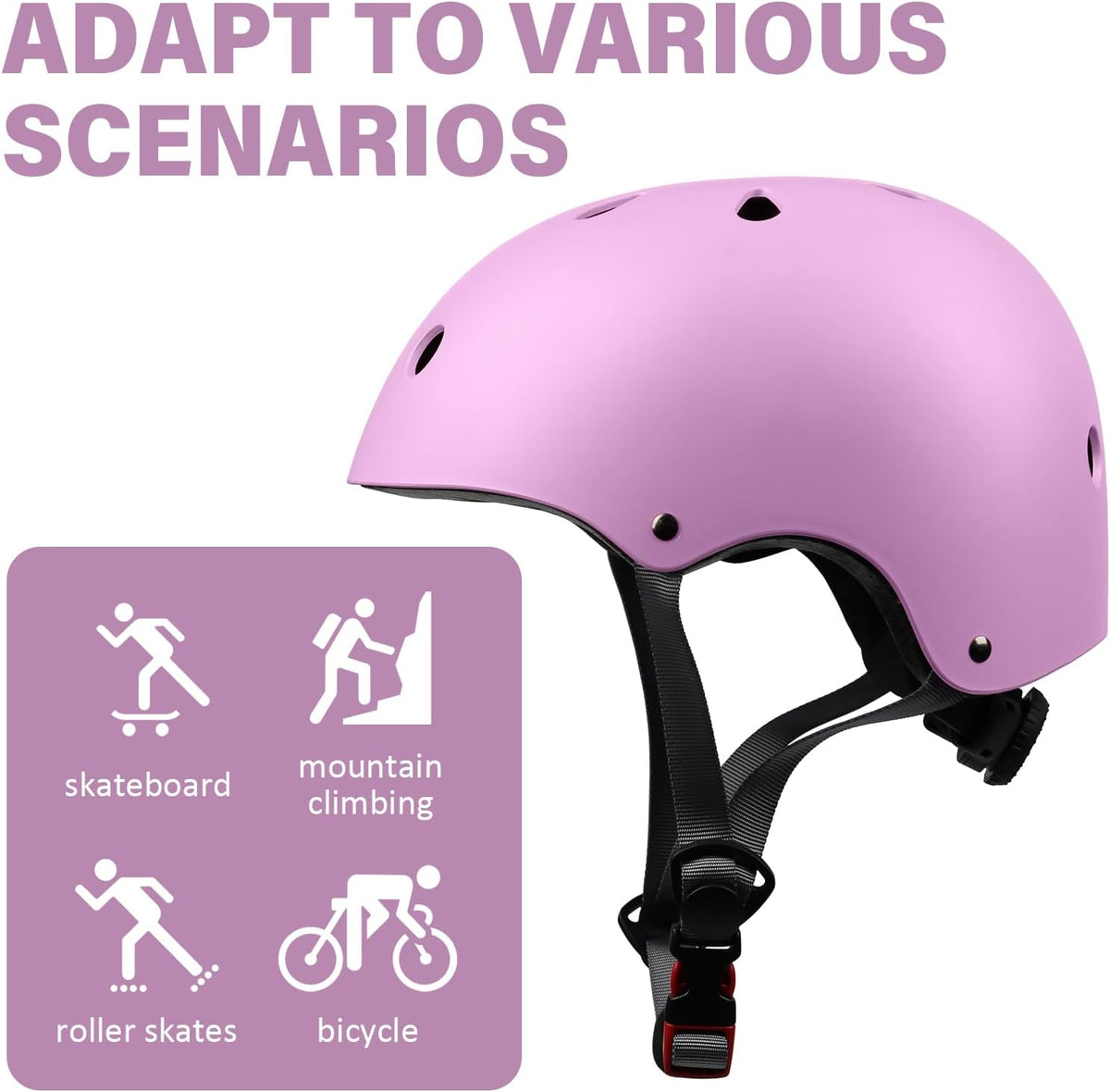 Kids Toddler Bike Helmet,2 Sizes for Youth Child Boys Girls