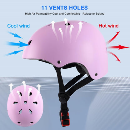 Kids Toddler Bike Helmet,2 Sizes for Youth Child Boys Girls