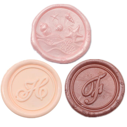 300Pcs Wax Seal Beads, Pink Mix Sealing Wax Beads for Wax Seal Stamp, Pearl Pink Wax Seal Beads Set with 3 Colors Rose Gold Wax Sealing Perfect for Gift Sealing, Letter Wax Sealing (Pink Mix)