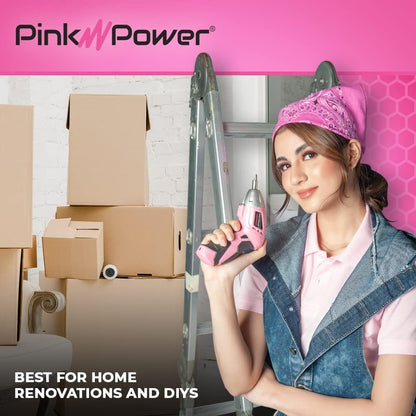 3.6 Volt Electric Screwdriver Cordless Rechargeable for Women